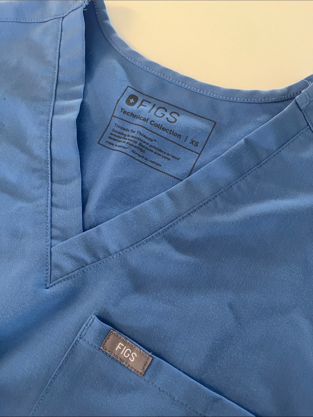 Figs Ciel Blue XS Scrub Set - Picture 6 of 8